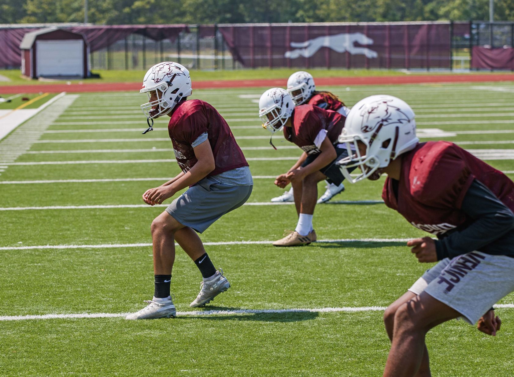 Pleasantville Football Practice